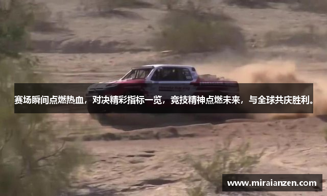 赛场瞬间点燃热血，对决精彩指标一览，竞技精神点燃未来，与全球共庆胜利。